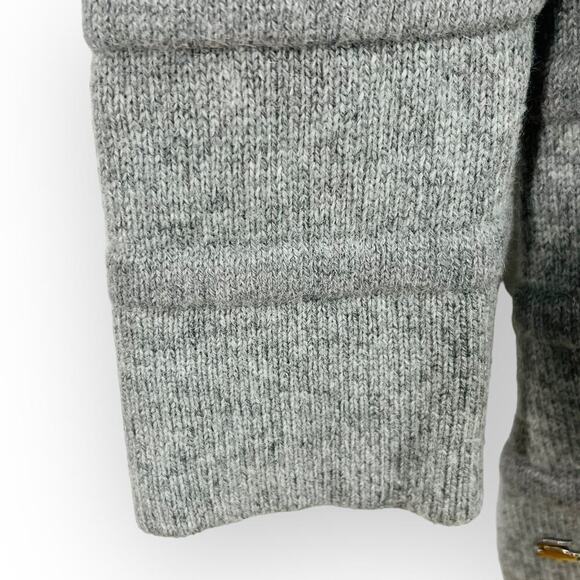 Lacoste Womens Wool Cashmere Pullover Sweater Gray Size Small - Picture 4 of 11